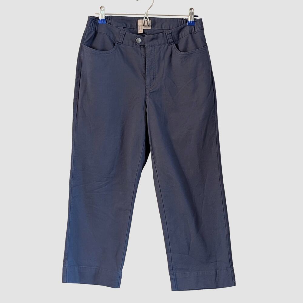 Royal Robbins Billy Goat II Crop Pants Women's Size 8 Blue Hiking Travel